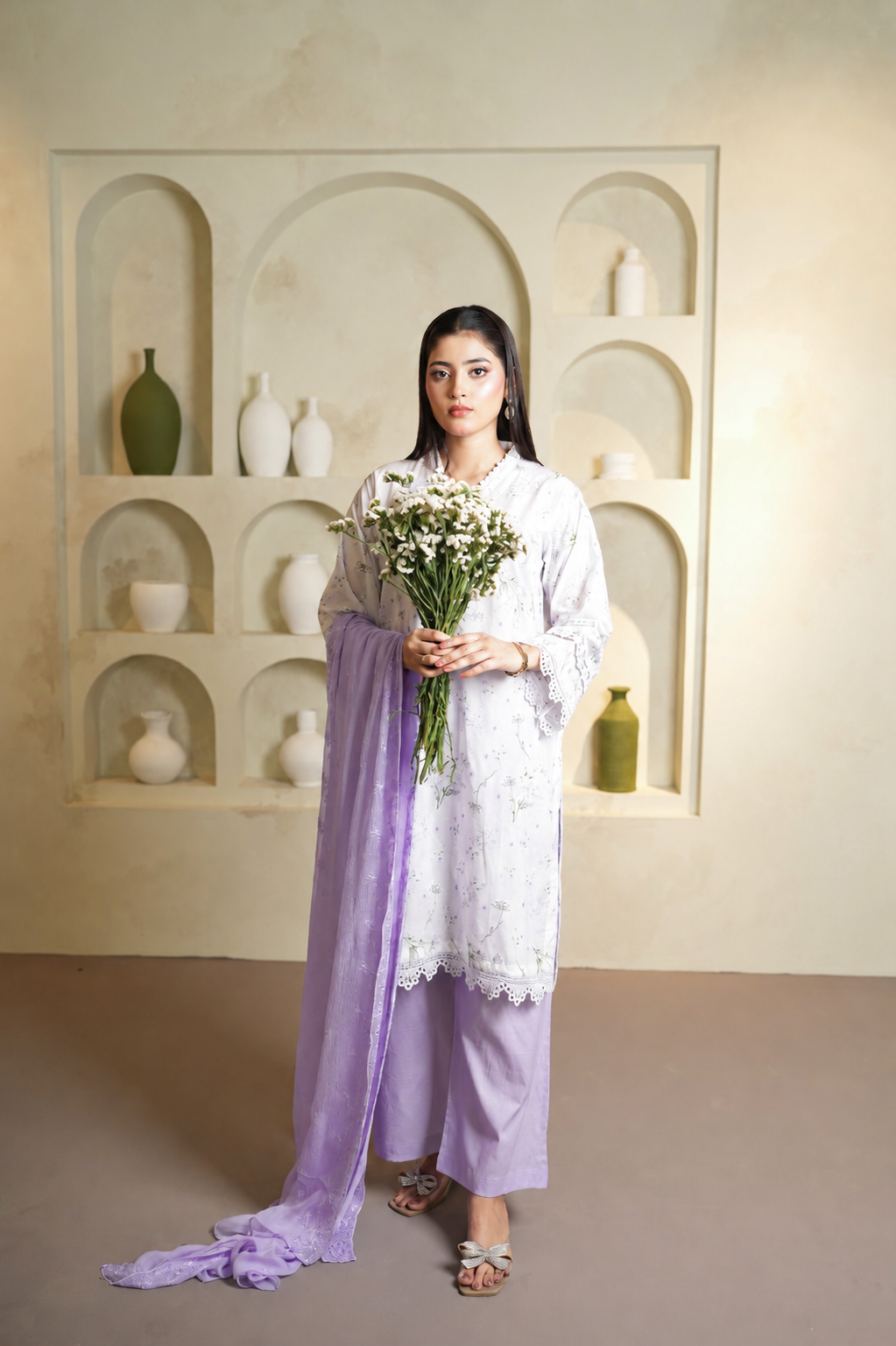 Luxury Pret 3pc dress – A2134