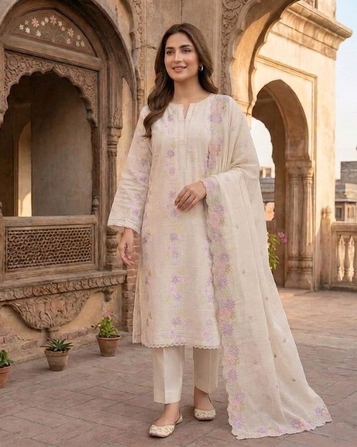 Luxury Pret 3pc dress – A2142